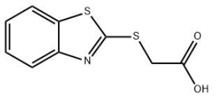 (Benzothiazol-2-ylthio)acetic acid